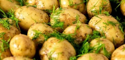 Make roast potatoes with a ‘burst of crispiness’ and springtime twist