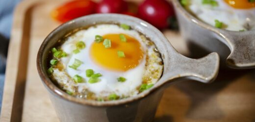 Air fryer baked eggs are ‘so easy to make’ with five-ingredient recipe