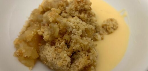 I made the ‘best’ ever apple crumble recipe and it was incredible