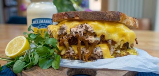 Make the ultimate tuna melt sandwich with mayonnaise and sweet onions – recipe